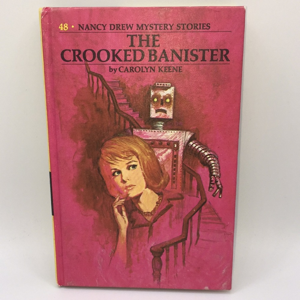 Nancy Drew The Crooked Banister #48 by Carolyn Keene Vintage Hardco…